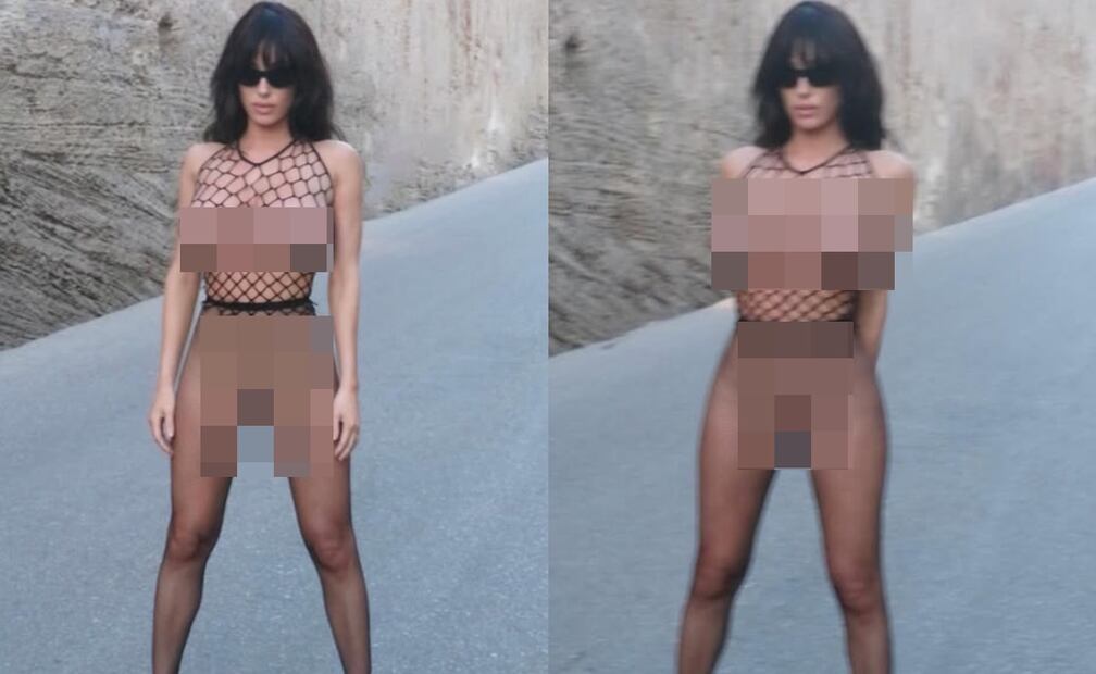 La esposa de Kanye West, Bianca Censori. Foto: Instagram oficial.