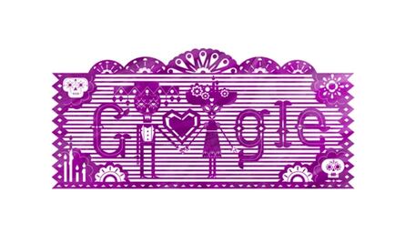 Google celebra el Día de muertos con doodle
