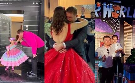 Barbie y limusinas; así han sido las lujosas fiestas de los hijos de Canelo Álvarez