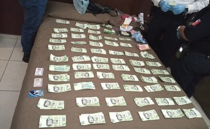 Detienen a cuatro personas con billetes falsos en Aguascalientes