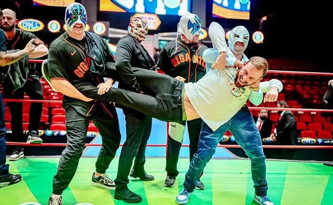 Los Gigantes de San Francisco convivieron con con Místico, Atlantis, Atlantis Junior, Titán y Magnus - Foto: Instagram