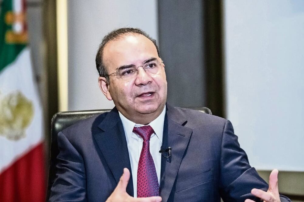 Alfonso Navarrete Prida Secretario de Gobernación (GERMÁN ESPINOSA. EL UNIVERSAL)