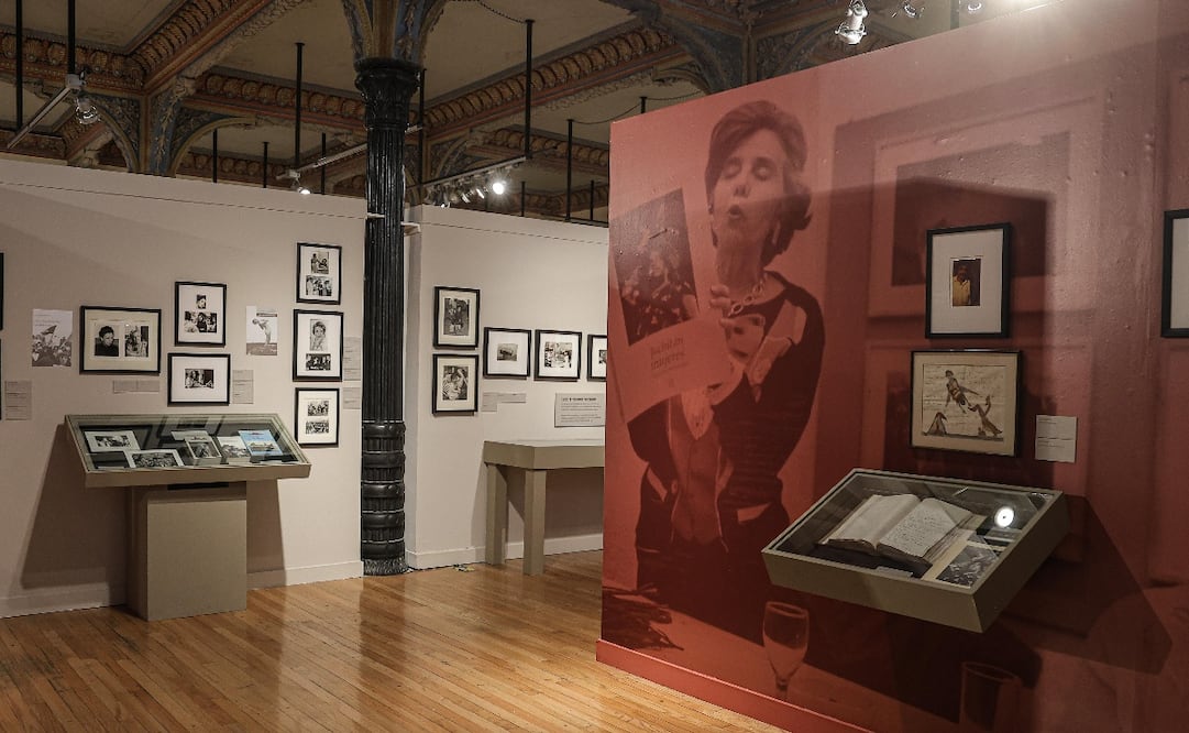 Exposición "Elena Poniatowska: archivo personal" en el Museo del Estanquillo. Fotos: Gabriel Pano/EL UNIVERSAL.