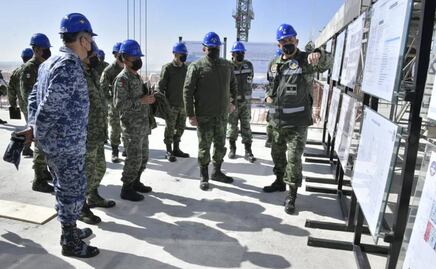 Secretario de Defensa supervisa obras del Aeropuerto Internacional "Felipe Ángeles"