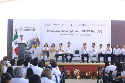 "No somos un país consumidor de drogas"; Mario Delgado; destaca inversión 516 mdp en educación en Tamaulipas