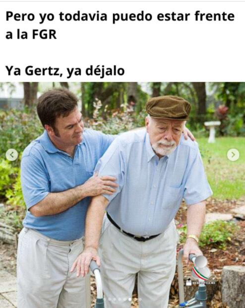 Memes de la renuncia de Alejandro Gertz Manero. Foto: Instagram