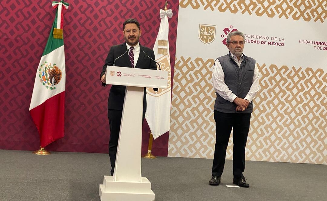 Jefe de gobierno de la CDMX, Martí Batres. Foto: Alberto Acosta