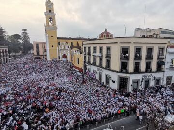 Presume Cuitláhuac García que 30 mil personas marcharon en Xalapa para apoyar la revocación de mandato