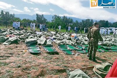 Argelia, de duelo tras avionazo que mató a 257