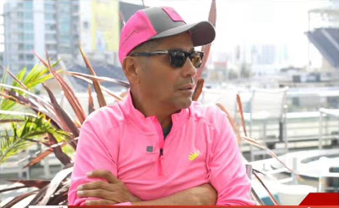 Jorge Campos en entrevista con David Faitelson. FOTO: Captura de video