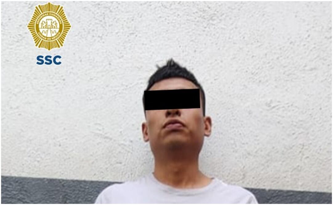 Detenido en CDMX. Foto: Especial