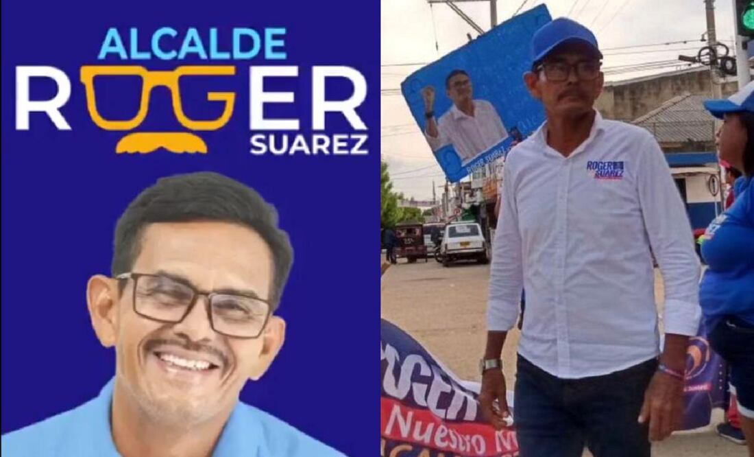 Roger Suárez, candidato a una alcaldía en Colombia, durante la grabación del video que ha generado polémica. FOTO: Campaña Roger Suárez