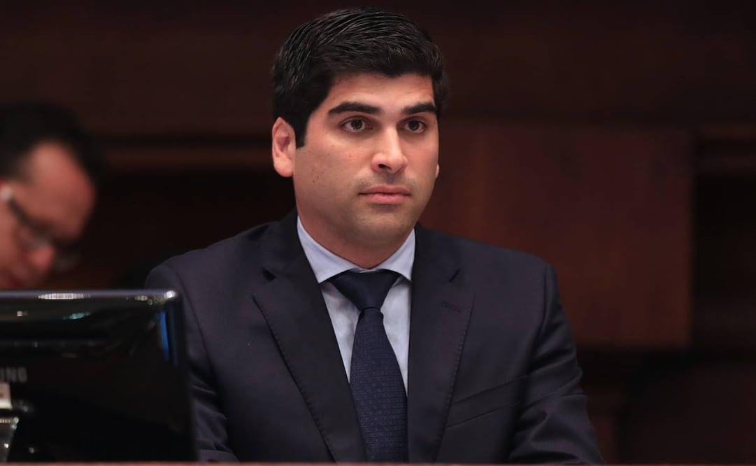 El vicepresidente de Ecuador, Otto Sonnenholzner (Foto: AFP)