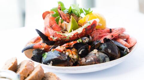 Restaurantes para disfrutar de pescados y mariscos