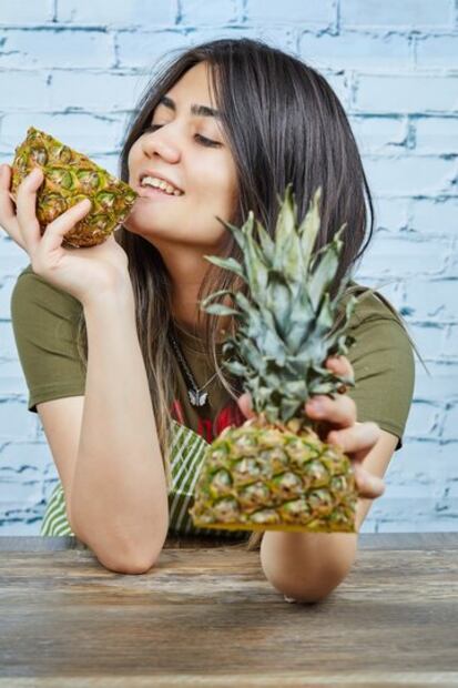 Beneficios de la bromelina. Fuente: Freepik