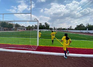 Reparan socavón y rehabilitan cancha en deportivo de la GAM