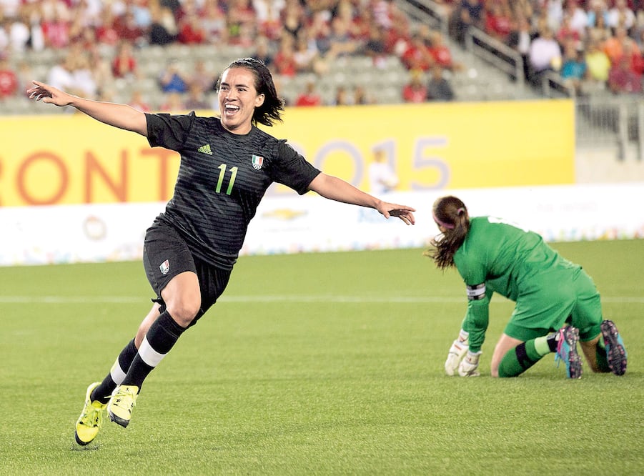 Mónica Ocampo encaminó la victoria y México refrendó el bronce en JP (PETER POWER. AP)