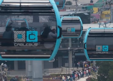Suspensión de servicio en Línea 2 de Cablebús fue por tormenta, no hubo falla: Semovi