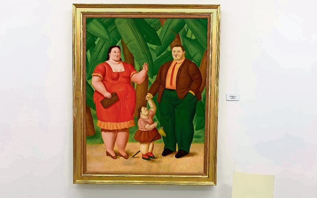 Fotografía cedida por el Centro de Arte Gary Nader donde se muestra la obra "A Family" (2016) del artista plástico colombiano Fernando Botero.
Foto: EFE/Gary Nader Art Centre, archivo