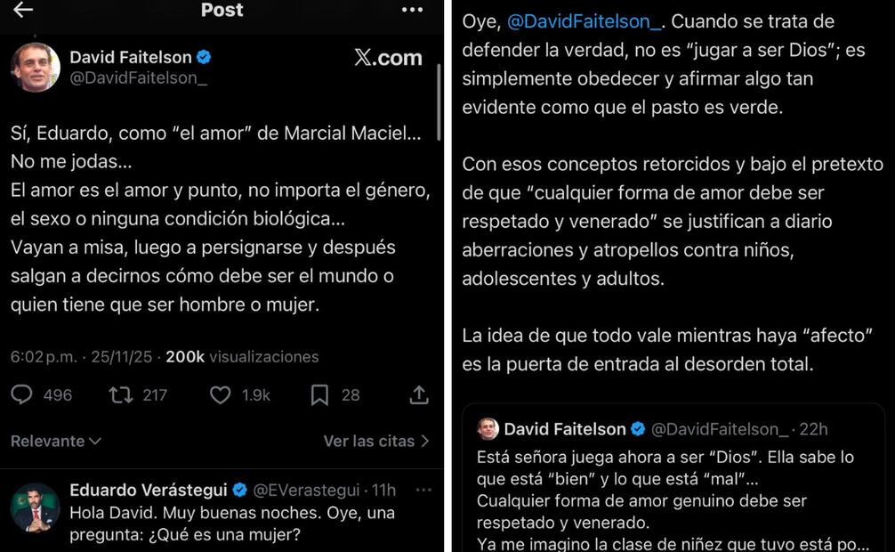 Foto: Captura de pantalla en X