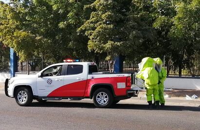 Bidón con contenido extraño provoca fuerte movilización y desalojo de escuela en Sinaloa 