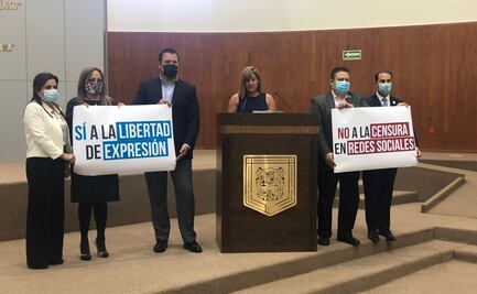 Diputados de Tamaulipas protestan contra regulación a redes sociales propuesta por Monreal