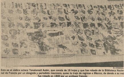 El caso del mexicano que robó un códice azteca de la Biblioteca de Francia y permaneció libre 