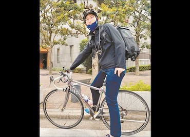 Ryo Miyake, de medallista olímpico a repartidor de Uber Eats