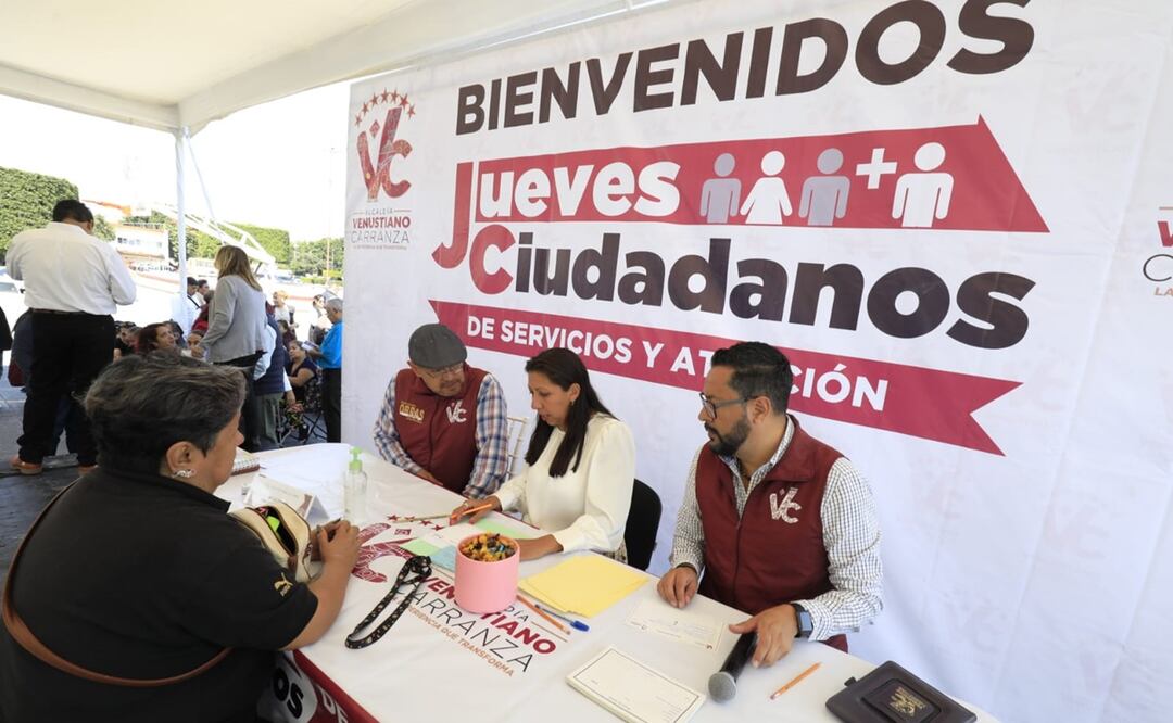 Alcaldesa de Venustiano Carranza lanza Jueves Ciudadanos para atender demandas vecinales; "somos un gobierno que escucha y resuelve”. Foto: Especial
