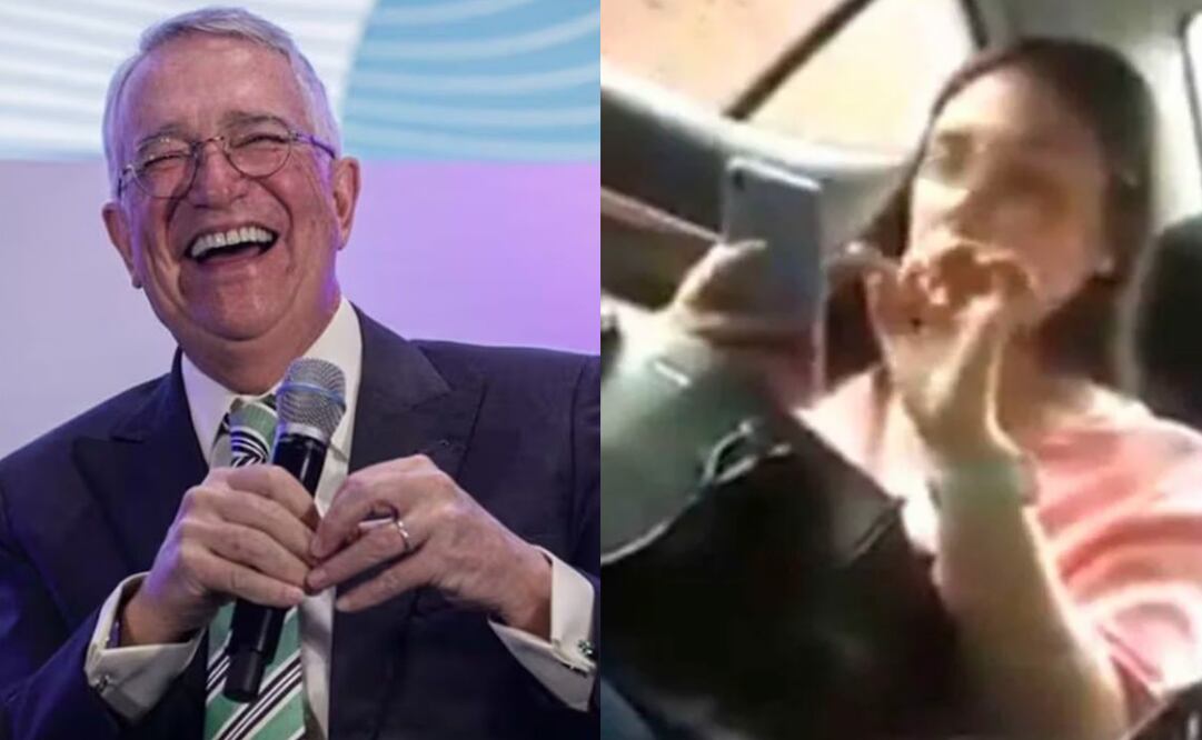 Salinas Pliego reacciona a video de nueva mujer que agrede a conductor de aplicación. Foto: Redes sociales