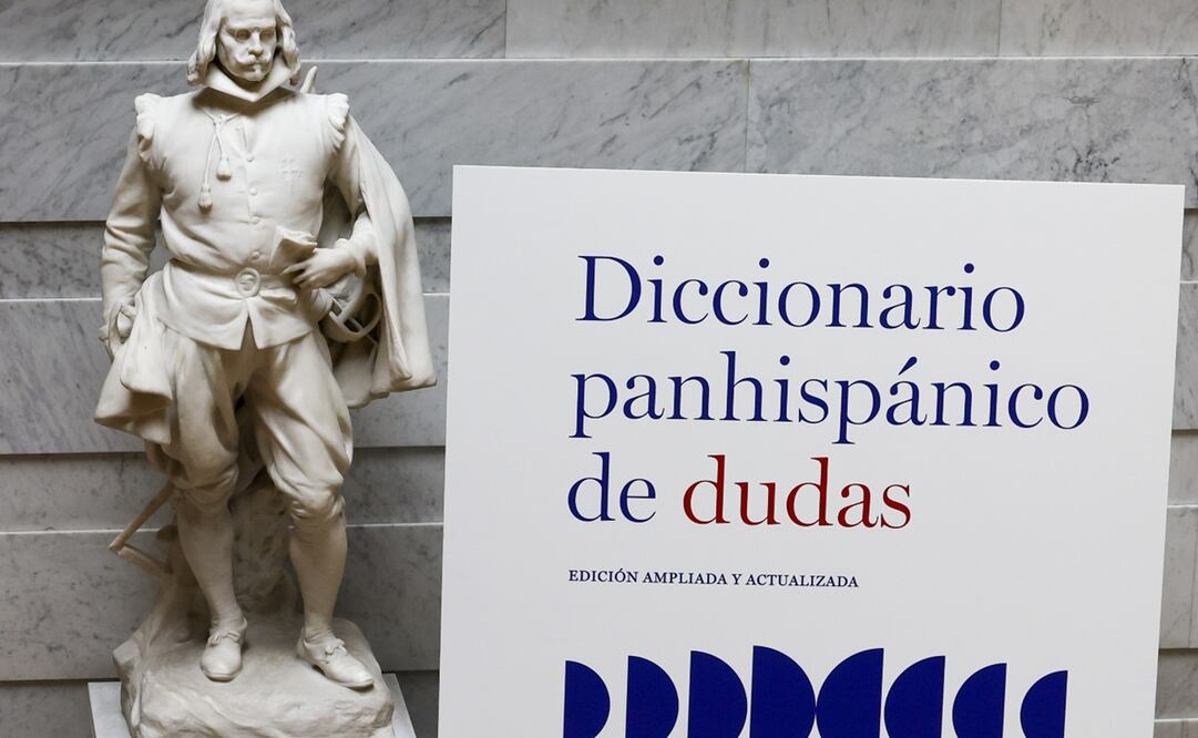 La segunda edición del Diccionario Panhispanico de dudas de la RAE. Foto: EFE.