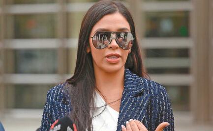 Con tennis de marca y gafas, reaparece Emma Coronel desde prisión en EU