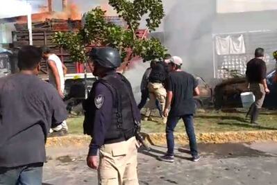 Testigos narran incendio en Edomex