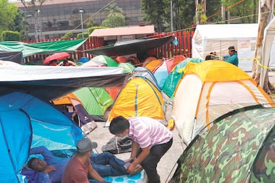 Convoca CNTE a otro bloqueo en San Lázaro