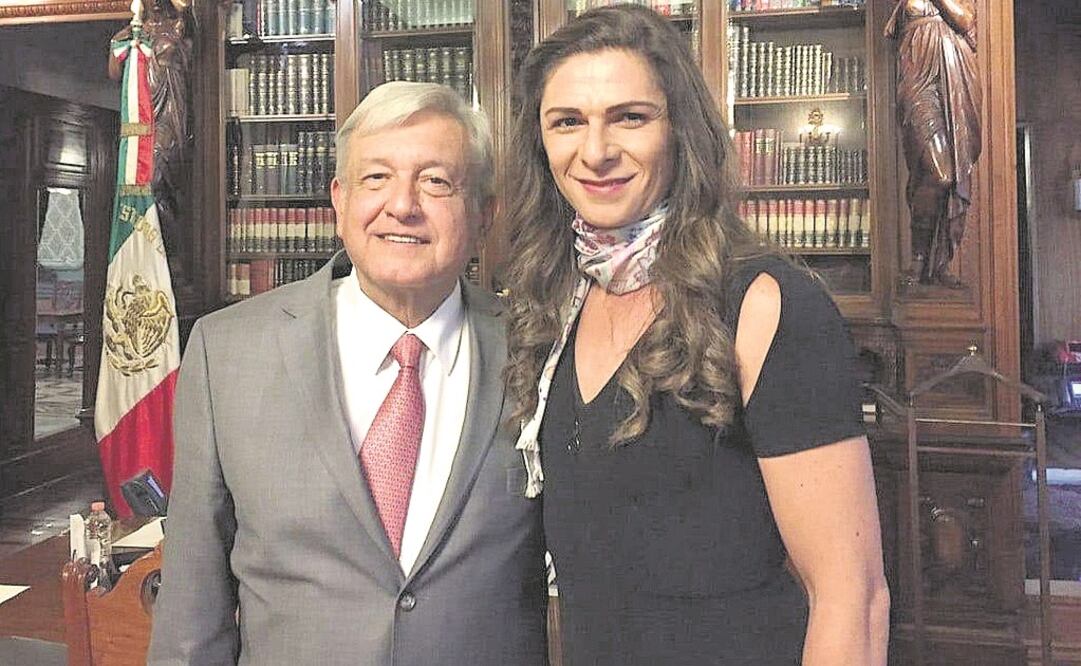 Tomará Conade el lunes. Ana Gabriela Guevara afinó detalles con el Presidente sobre la forma de dirigir el deporte en el sexenio (WITTER)