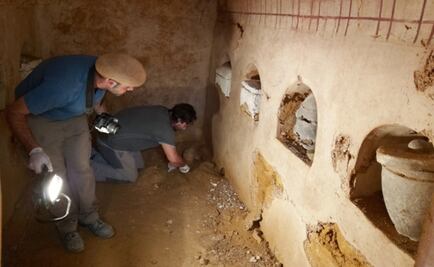 Hallan intacto mausoleo romano de más de 2 mil años