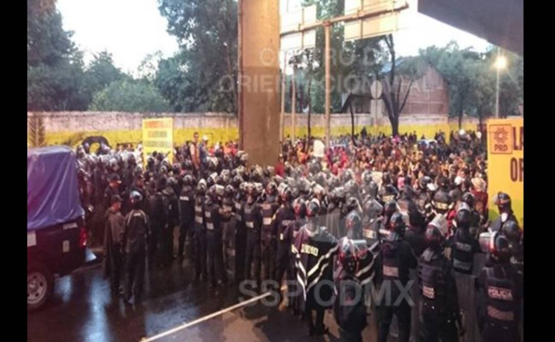 Se deslinda PRD capitalino de protesta de ayer en Periférico