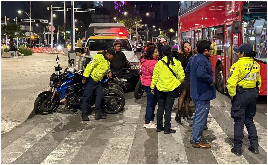 Este 1 de noviembre de 2024, la SSC informó sobre la detención de 18 personas durante rodadas del terror en Día de Muertos CDMX. Foto: Juan Carlos Williams / EL UNVIERSAL