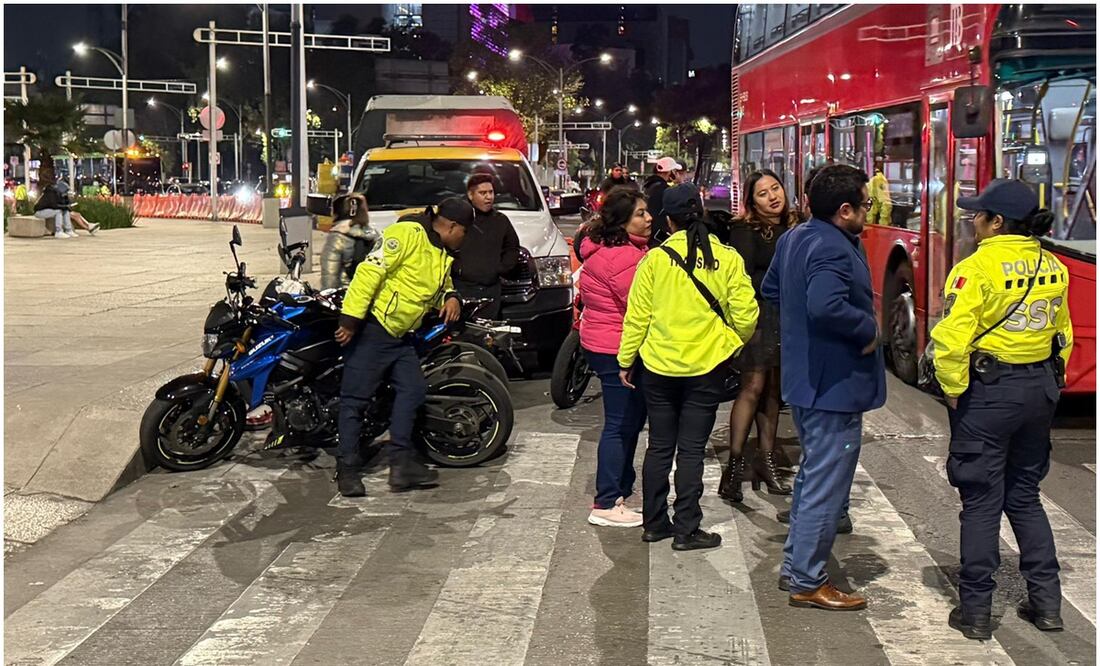 Este 1 de noviembre de 2024, la SSC informó sobre la detención de 18 personas durante rodadas del terror en Día de Muertos CDMX. Foto: Juan Carlos Williams / EL UNVIERSAL