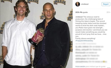 La promesa de Vin Diesel a Paul Walker
