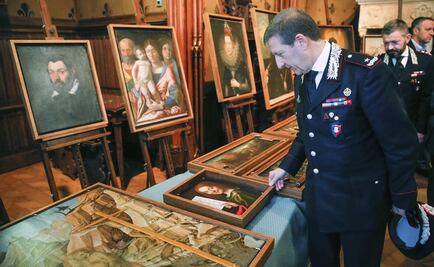 Italia recupera cuadros robados en Verona