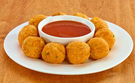 #RECETA Bolitas de maíz al guajillo