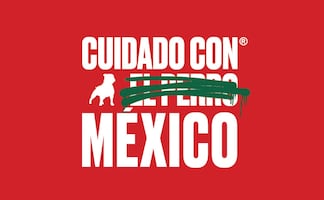 Cuidado con el Perro sale a las calles con "¡Cuidado con México!" previo al duelo ante Inglaterra