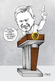 Bromas desde Palacio