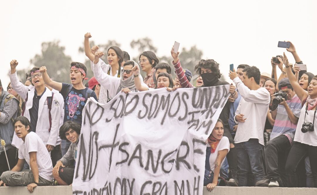 Estudiantes de la UNAM. Foto: Archivo/El Universal