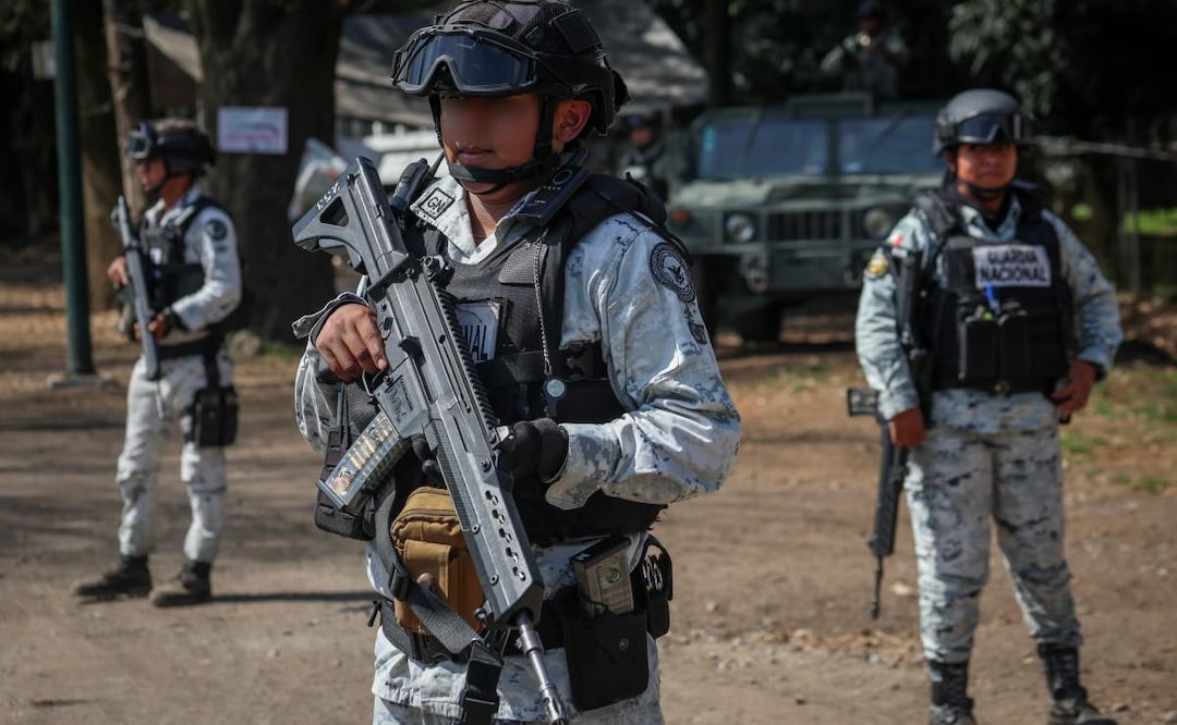 Elemento de la Guardia Nacional en Uruapan, Michoacán. Imagen ilustrativa. Foto: Luis Camacho / EL UNIVERSAL