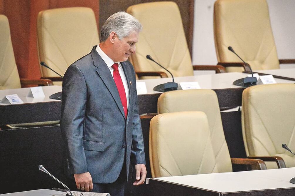 El presidente de Cuba, Miguel Díaz-Canel. Foto: Archivo