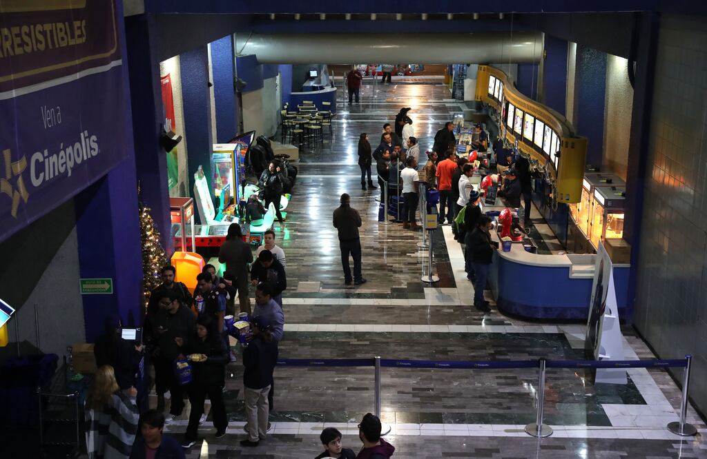 Premier de la película 'Rogue ine, de la serie 'Star Wars, en el Cinépolis Bucareli. Se apreció salas vacías donde se exhibió (VALENTE ROSAS. EL UNIVERSAL)