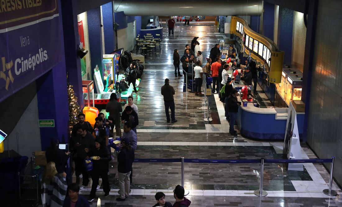 Premier de la película 'Rogue ine, de la serie 'Star Wars, en el Cinépolis Bucareli. Se apreció salas vacías donde se exhibió (VALENTE ROSAS. EL UNIVERSAL)