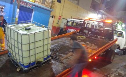Presunto robo de combustible provoca persecución en Edomex